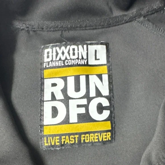 Dixxon Black Zip-Up Jacket and pants with Logo Accents - Picture 3 of 8